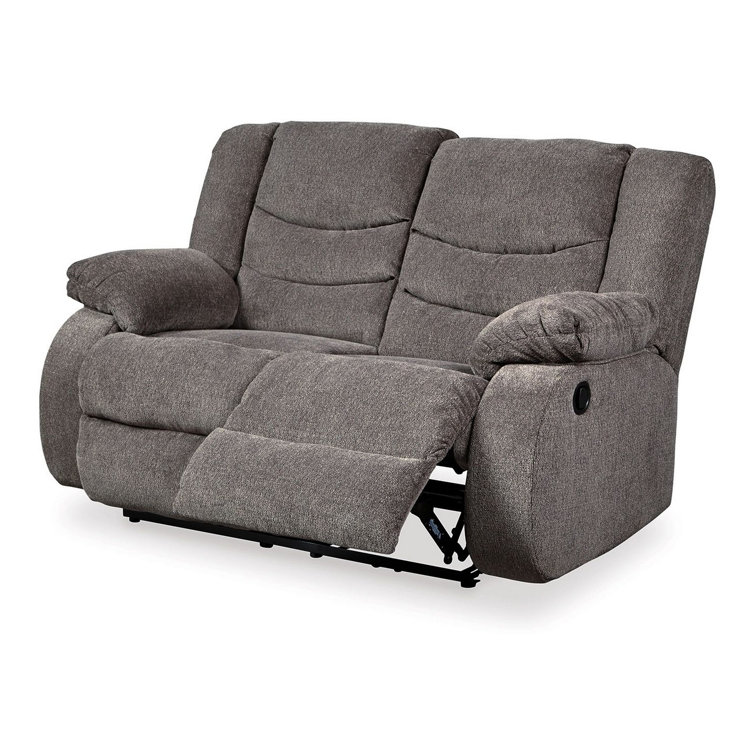 Latitude Run® Genesse 63'' Chenille Pillow Top Arm Reclining Loveseat